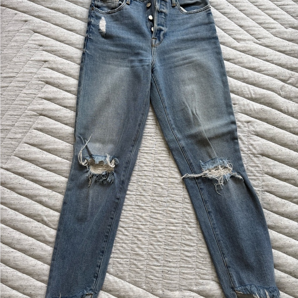 FRAME Le Original Distressed Jeans